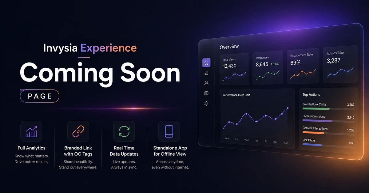 Coming Soon Page